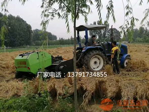 東北青儲秸稈回收式打捆機廠家直銷 高效棉花秸稈粉碎捆扎機助力農業機械化